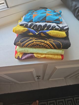 Lote de 6 camisetas estampadas