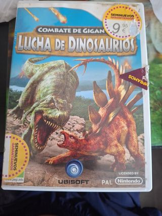 Juego Wii Combate de Dinosaurios