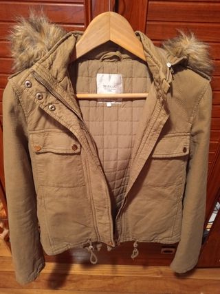 Chaqueta Trafaluc Talla XS Marrón