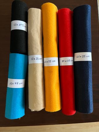 Pack 6 Fieltros Colores