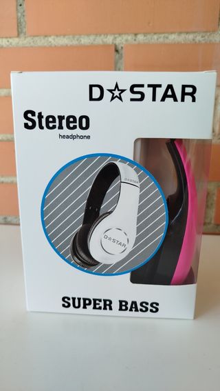 NUEVO - Auriculares Inalámbricos DStar Stereo Rosa
