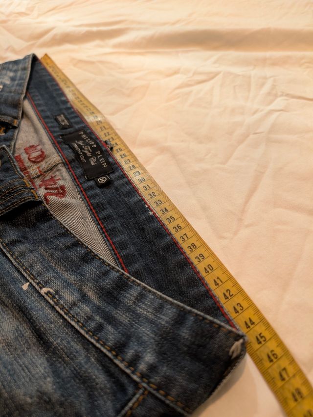Philipp Plein Jeans Cortos Desgastados