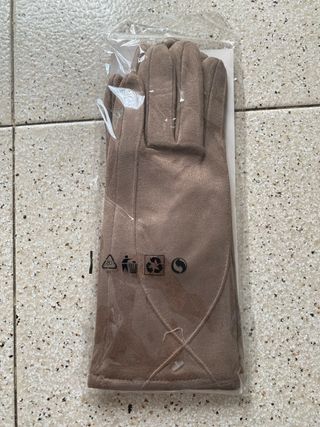 Guantes marrones