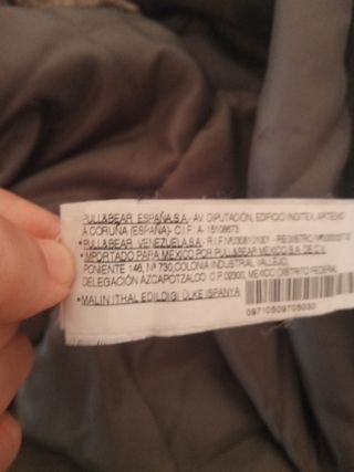 Chaqueta Traerak Talla M Verde Oliva