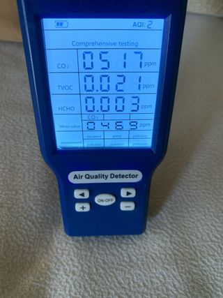 Detector Calidad Aire CO2 TVOC HCHO