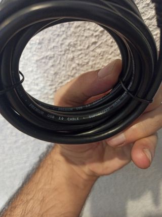 Cable de 2'7 m USB 3.0 Macho A a Macho B 
