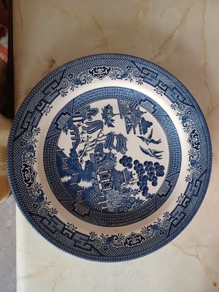 Plato de porcelana inglesa Churchill