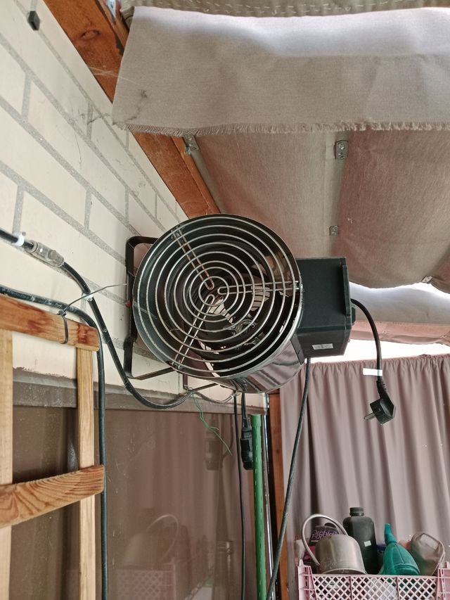 Calefactor para invernadero