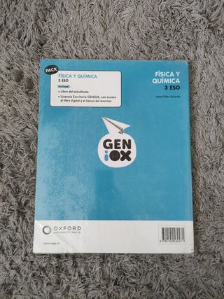Física y Química 3º ESO. Libro del estudiante. ...