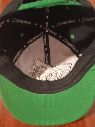 Gorra DC Negra y Verde Nueva