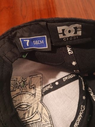 Gorra DC Negra y Verde Nueva