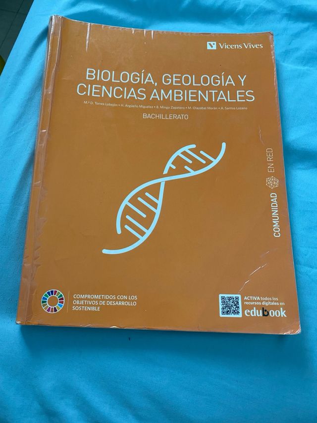 Libro Biología y Geología 1º Bachillerato – Instit