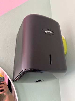 Dispensador de papel Jofel negro