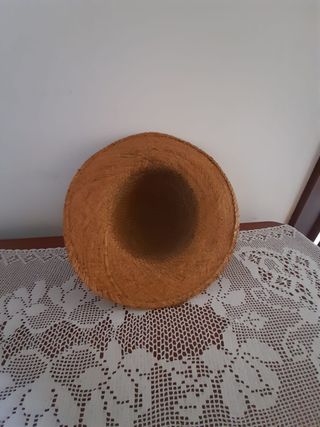Cappello estivo in paglia con fiocco