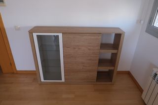 Aparador Kibuc Madera y Cristal