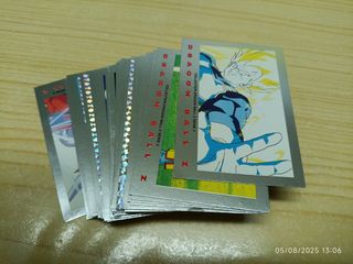 Lote 60 Cartas Dragon Ball Serie Plata Panini