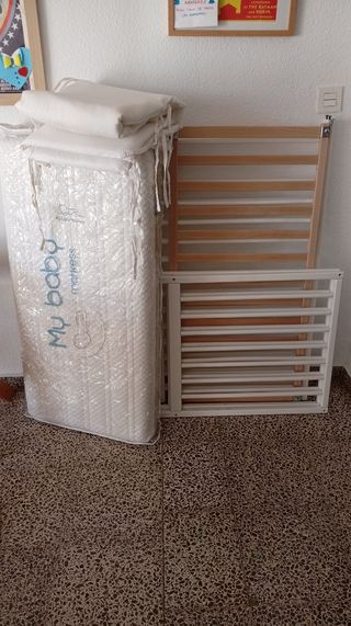 Cuna "micuna" y colchón "my body mattress"