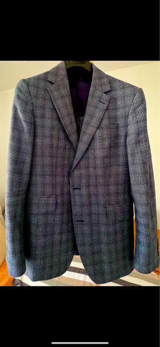 Americana Hackett London Gales Azul