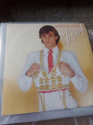 Vinilo Miguel Bosé - Morir de Amor