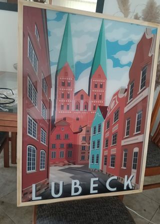 Cuadro Lubeck 80x60cm