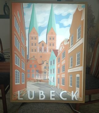 Cuadro Lubeck 80x60cm