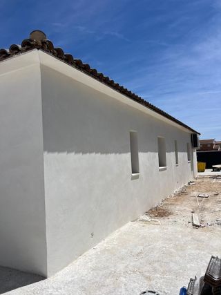 Monocapa y yeso proyectado