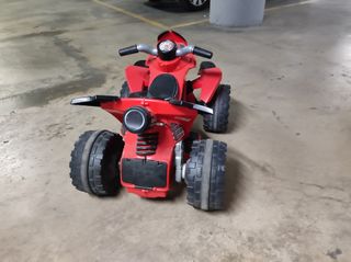 Cuatrimoto Eléctrica Roja para Niños