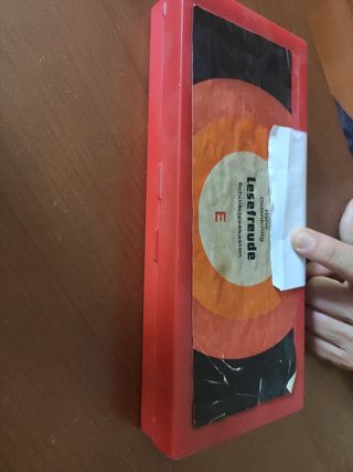 Caja de lectura alemana Lesefreude