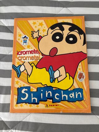Álbum Shin Chan Incompleto Panini