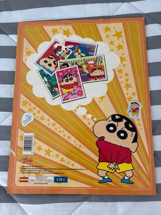 Álbum Shin Chan Incompleto Panini