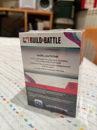 Pokémon TCG Paldea Evolved Build & Battle Box