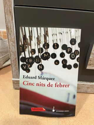 Libro Cinc nits de febrer Eduard Márquez