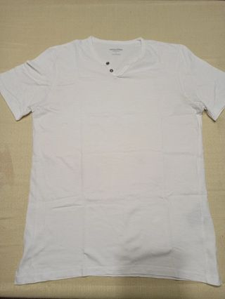 T-shirt Jack & Jones bianca uomo