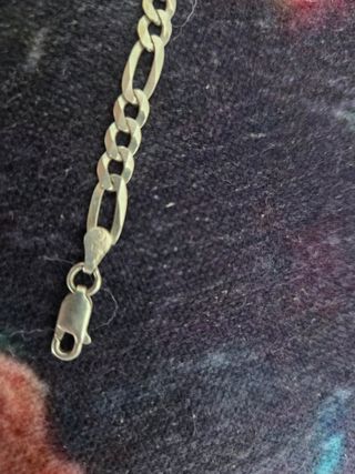 Pulsera Figaro Plata