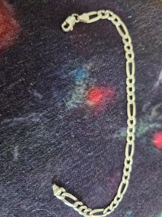 Pulsera Figaro Plata