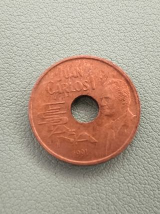 Moneda 25 Pesetas Barcelona 92