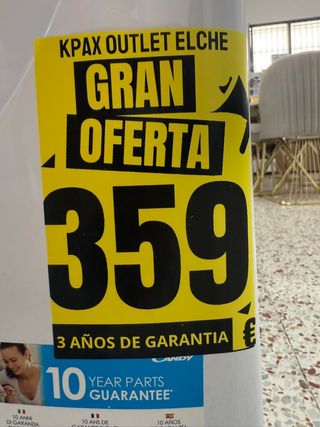 Lavadora Candy Smart 359€