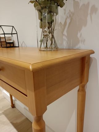 Consola recibidor madera pino