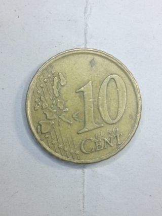 Moneda 10 céntimos Francia 2002