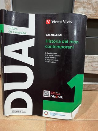 Libro Batxillerat Història del món contemporani