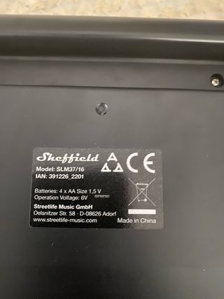 Piano Infantil Sheffield