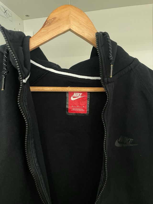 Nike Tech Fleece Sudadera con Capucha Negra