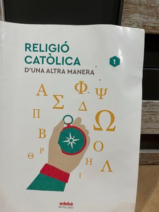 Libro Religió Catòlica 1