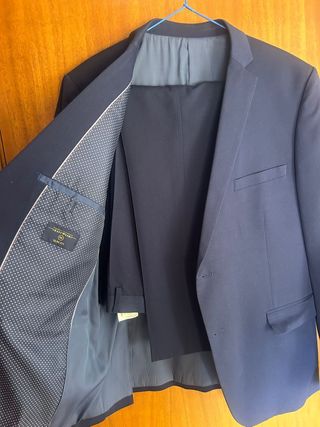 Traje Azul Marino Slim Fit
