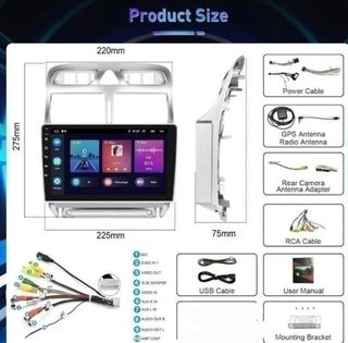 Radio Android Peugeot 307 (2002-2013)