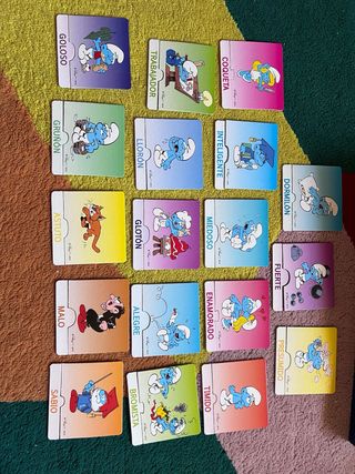 Juego Los Pitufos Los Adjetivos