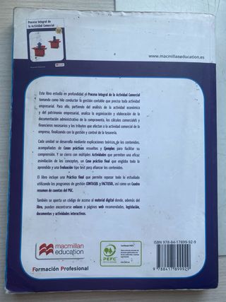 LIBROS GRADO SUPERIOR ADMINISTRACIÓN Y FINANZAS