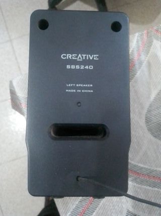 Altavoces Creative SBS 240 Negros