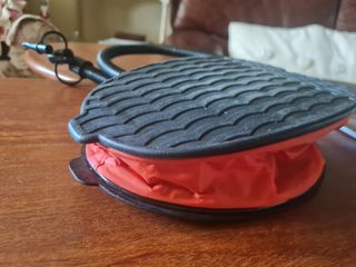 Inflador con manguera y boquillas