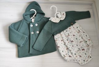 Conjunto bebé Pangasa verde